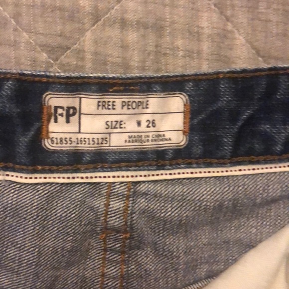 Free People jean shorts - Picture 4 of 4